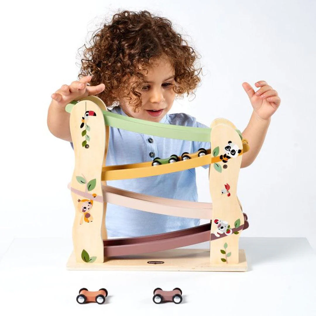 Tiny Love Wooden Car Slider - Boho Chic - Natural Wood - Image 4