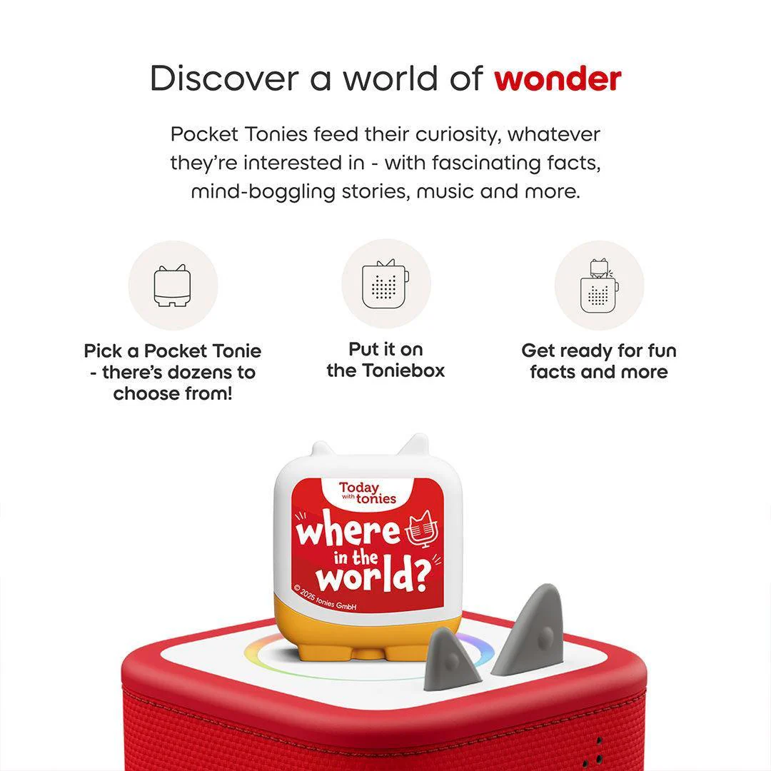 Today Clever Pocket with Tonies: Where in the World? - Image 3