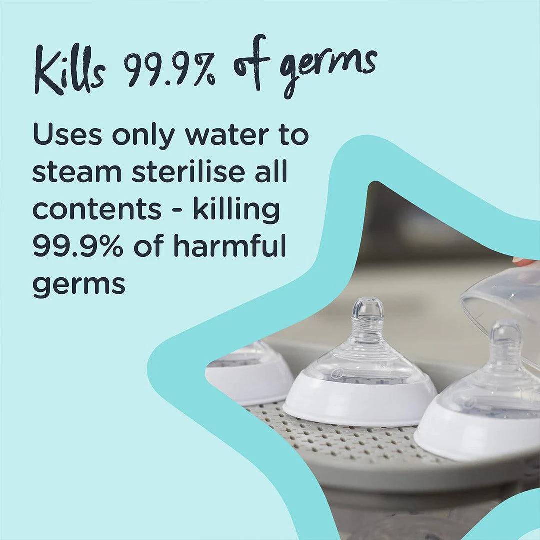 Tommee Tippee Electric Steam Steriliser - White - Image 4