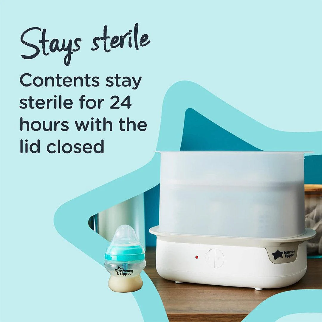 Tommee Tippee Electric Steam Steriliser - White - Image 5