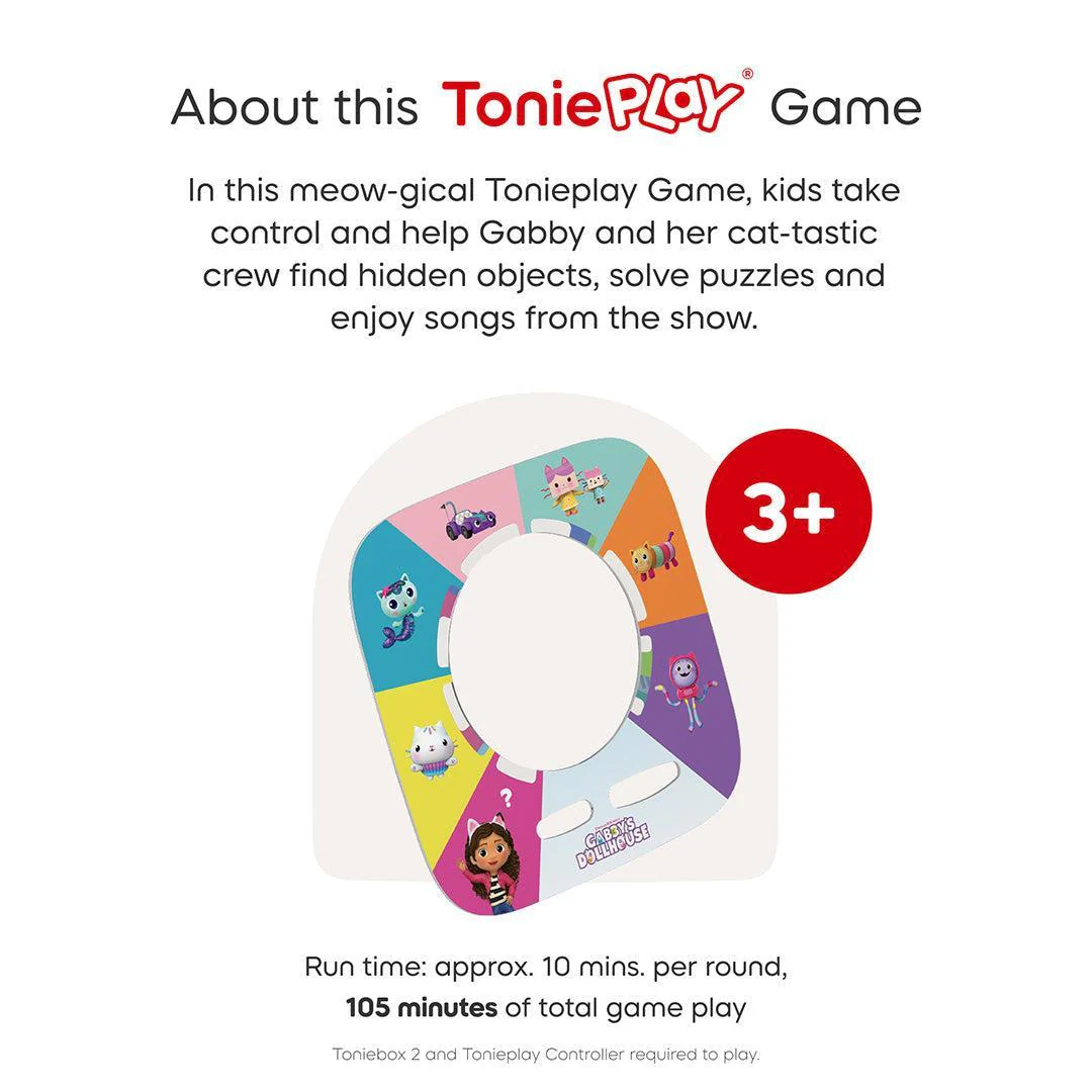 Tonies Gabby's Dollhouse - Gabby's Cat-tastic Scavenger Hunt Tonieplay Game - Image 5