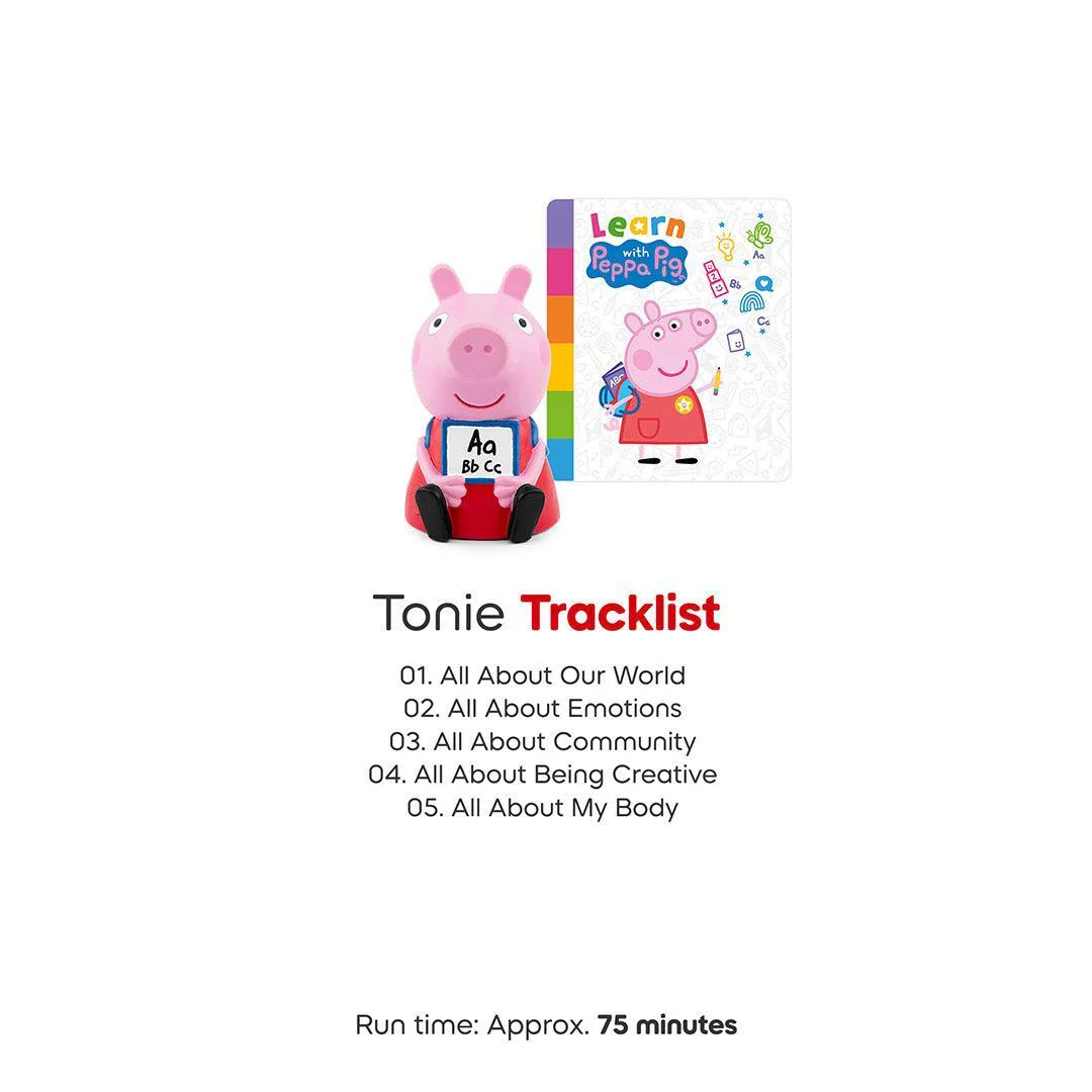 Tonies Peppa Pig - Learn With Peppa - Image 4