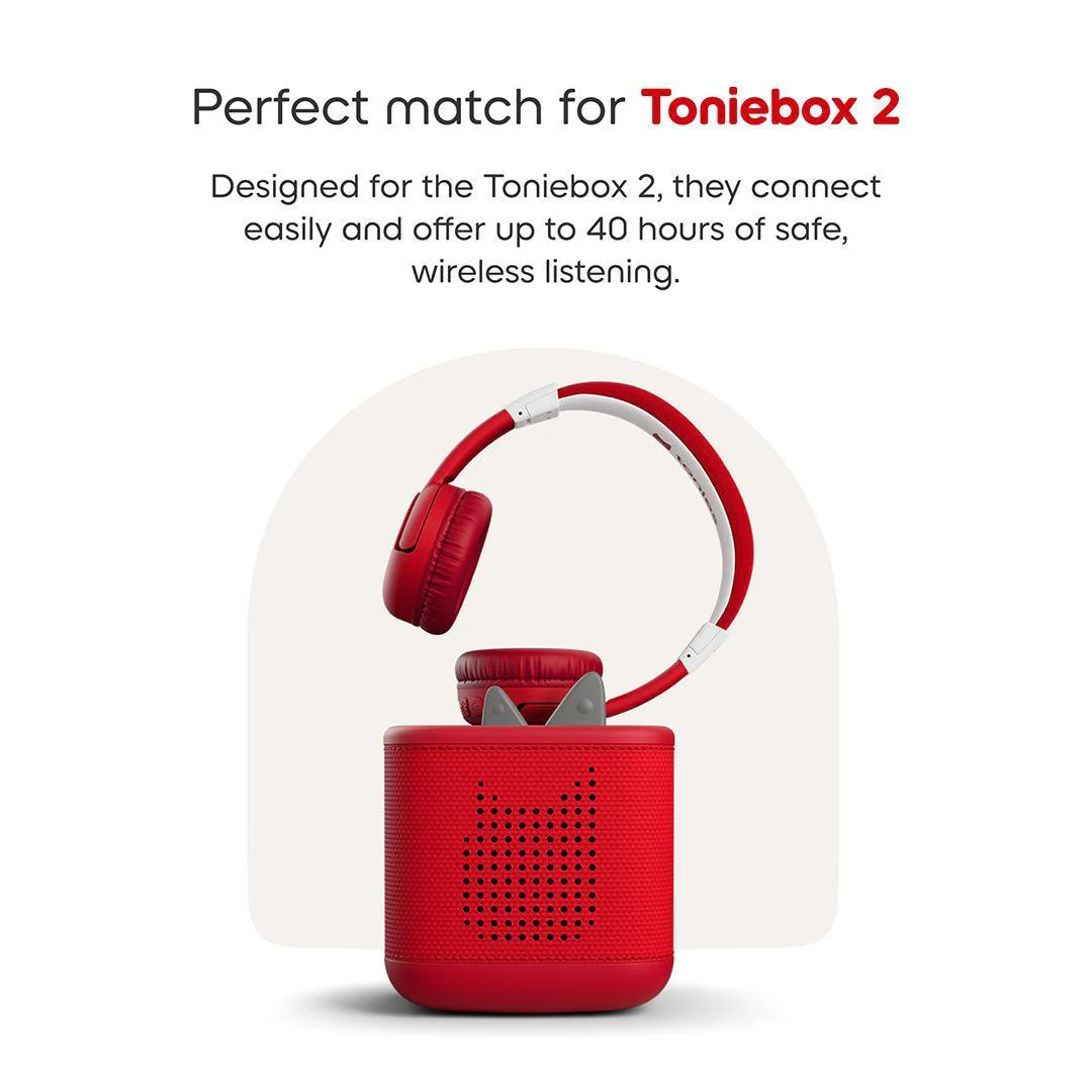 Tonies Toniebox 2 Bluetooth Headphones - Red - Image 3