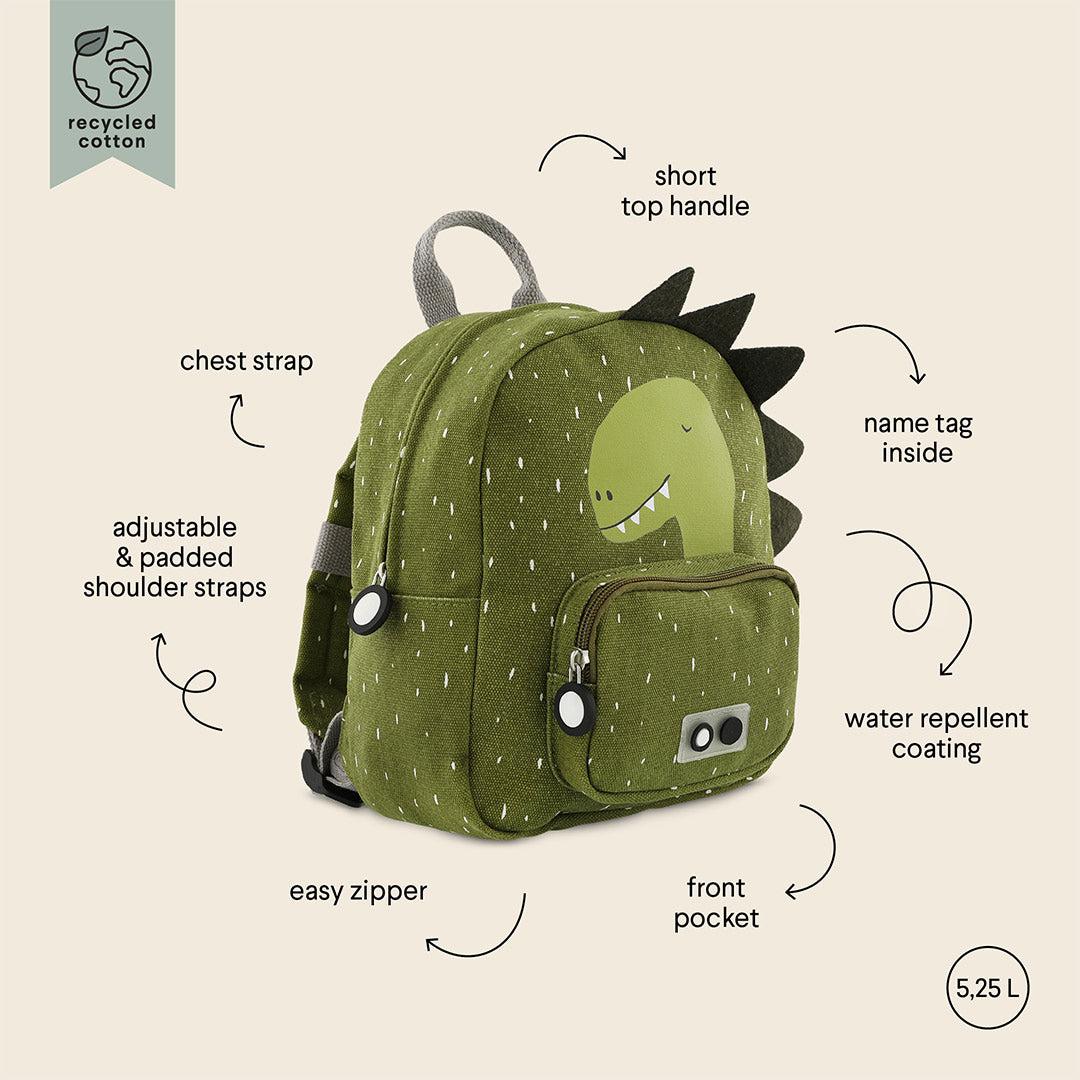 Trixie Small Backpack - Mr Dino - Image 2