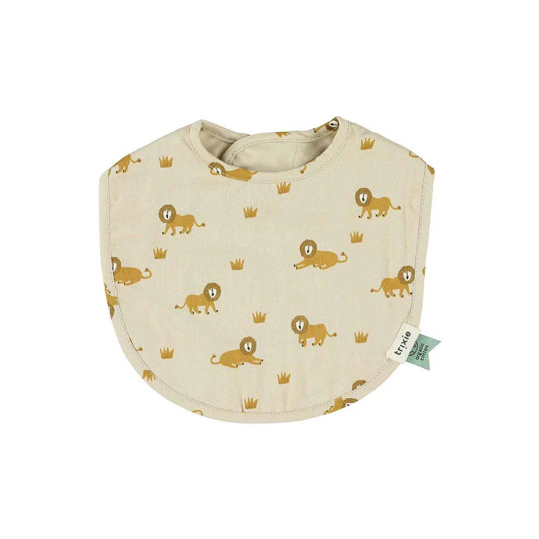 Trixie Newborn Bib 2 Pack Mix - Lively Lion - Image 2
