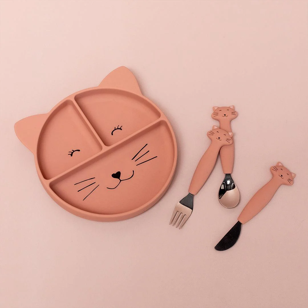 Trixie Silicone Divided Suction Plate - Mrs Cat - Image 3