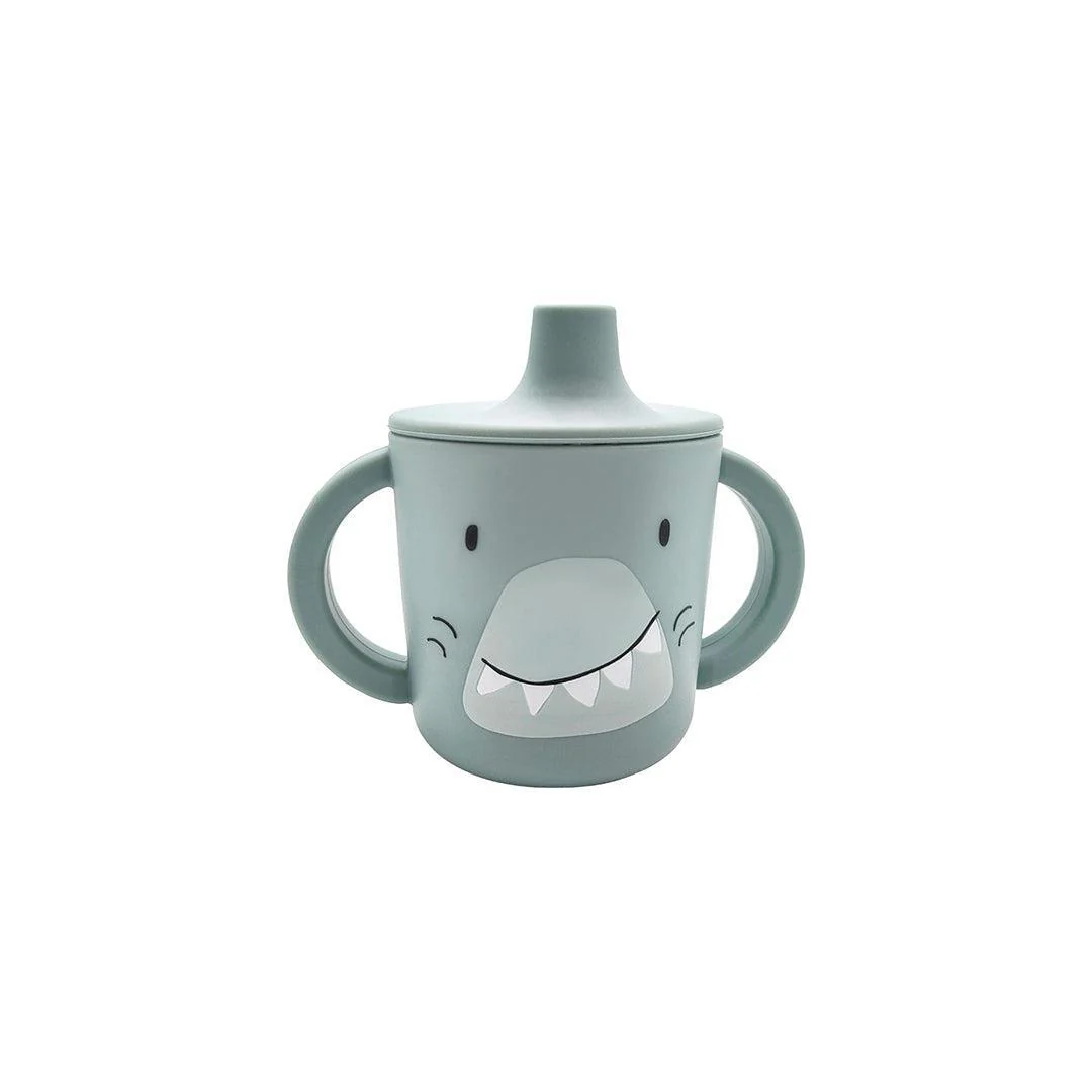 Trixie Silicone Sippy Cup - Mr. Shark
