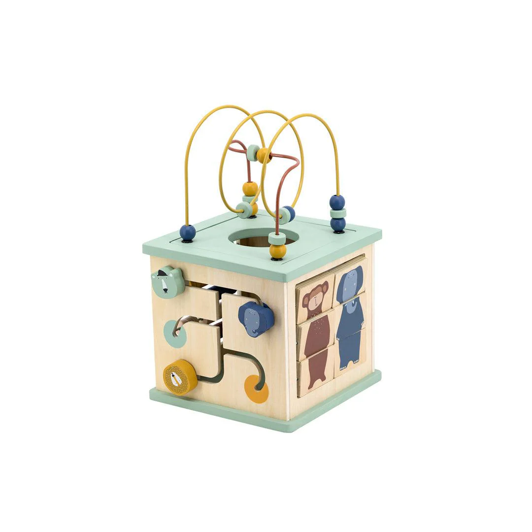 Trixie Wooden 5-In-1 Activity Cube - Image 4