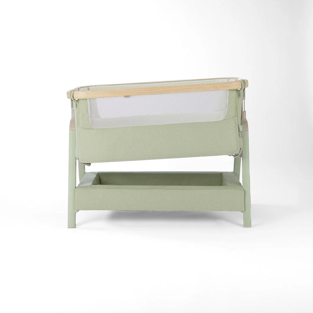 Tutti Bambini Cozee Air 2 Bedside Crib - Drifted Oak / Eucalyptus - Image 14