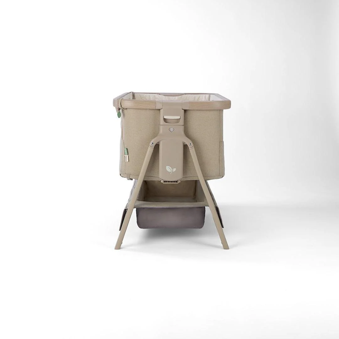 Tutti Bambini Cozee Air 2 Bedside Crib - Soft Walnut / Cocoa - Image 14