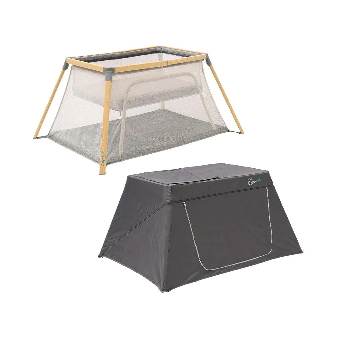 Tutti Bambini CoZee Go Day + Night Bundle - Oak/Charcoal