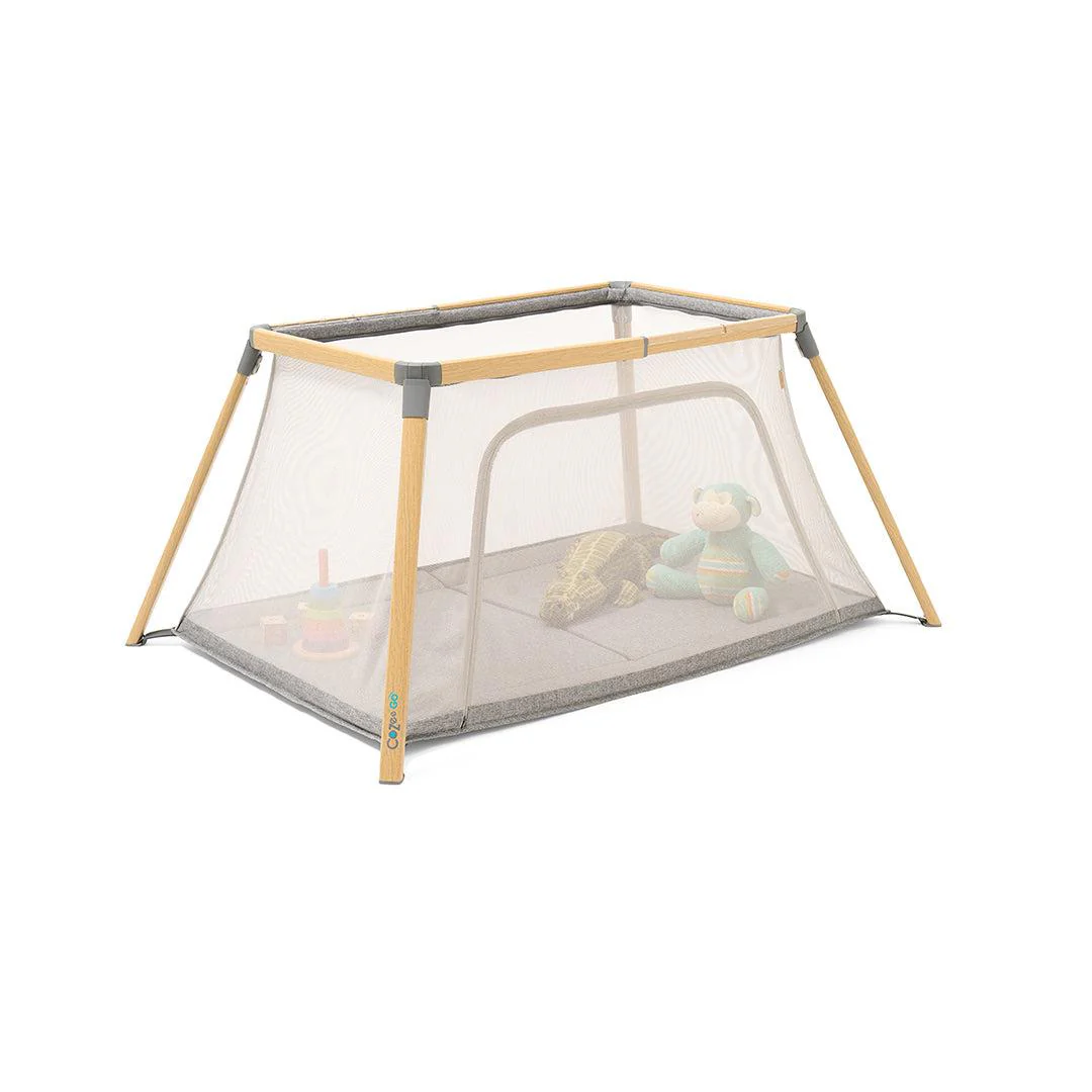 Tutti Bambini CoZee Go Day + Night Bundle - Oak/Charcoal - Image 11