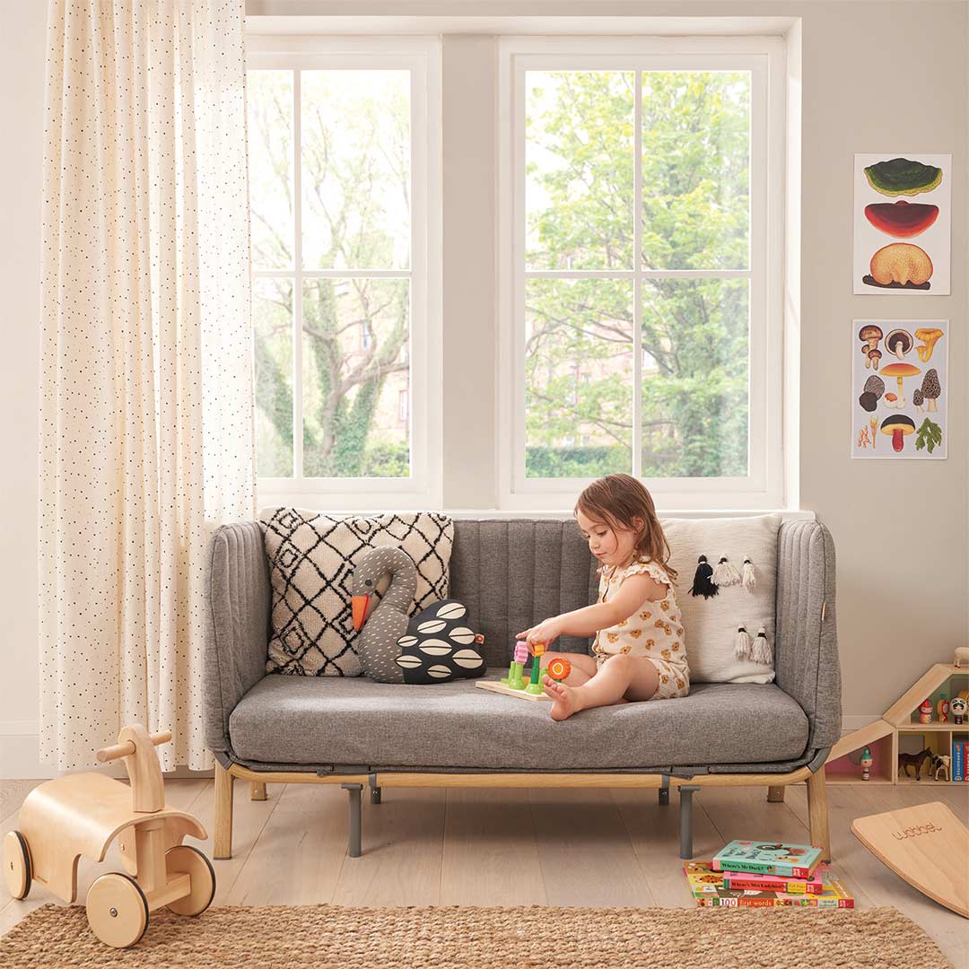 Tutti Bambini CoZee XL Complete Birth To 4+ Years Package - Oak/Charcoal - Image 6