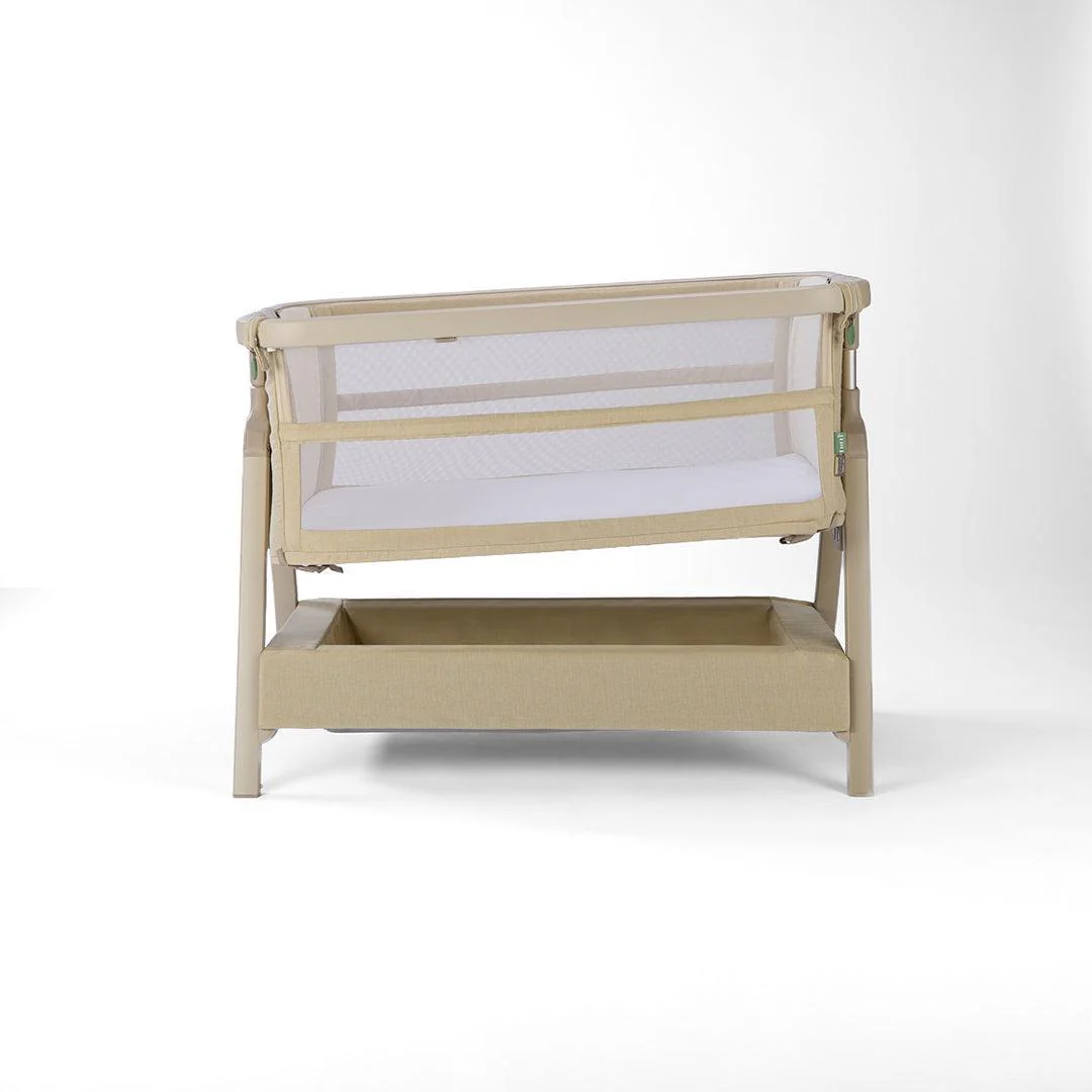 Tutti Bambini Cozee Zen Bedside Crib - Sand - Image 13