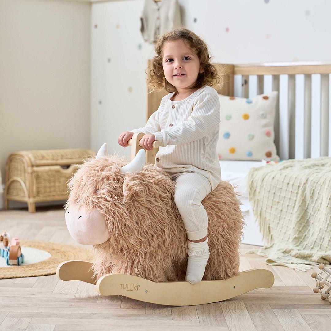 Tutti Bambini Douglas The Highland Cow Rocking Toy - Image 10