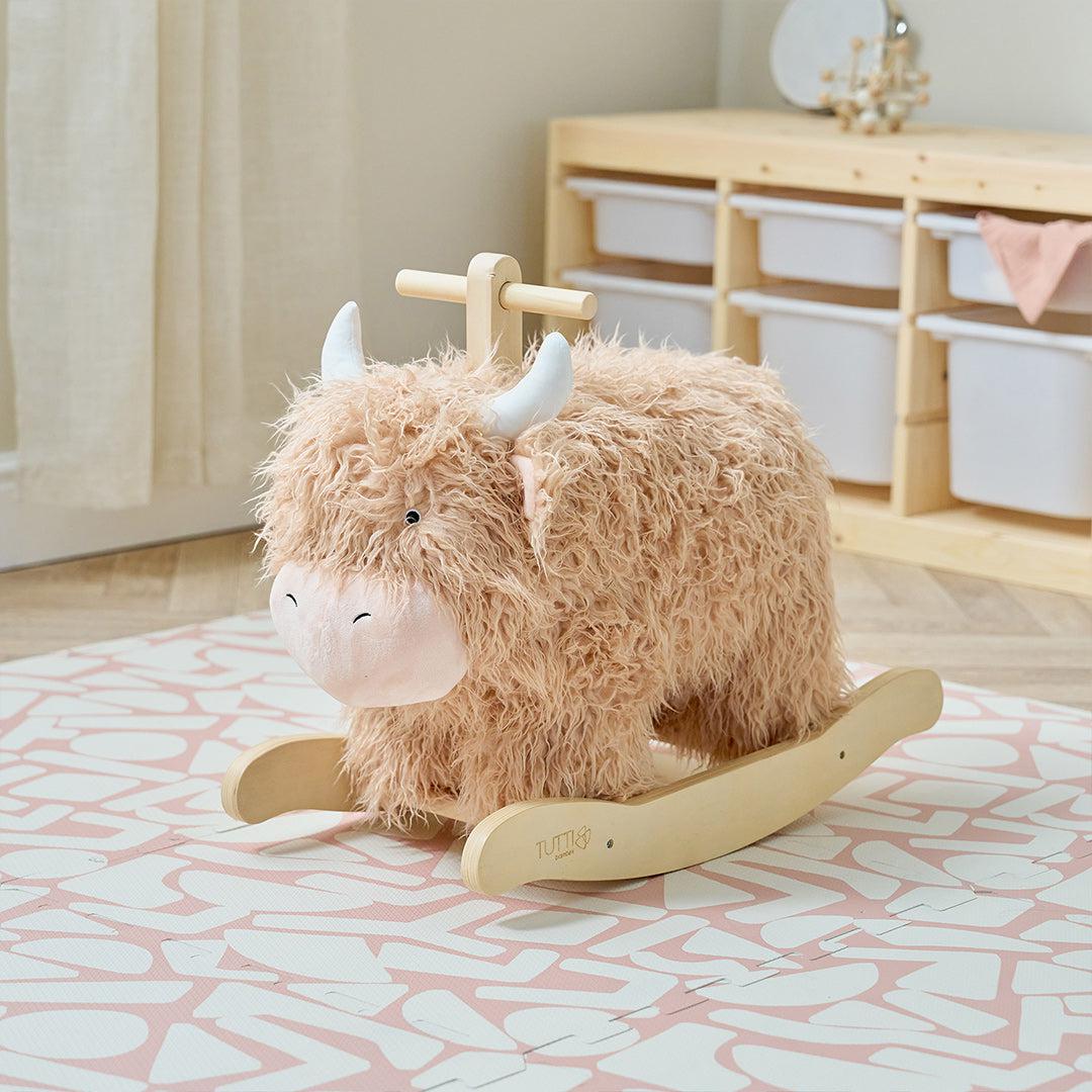 Tutti Bambini Douglas The Highland Cow Rocking Toy - Image 3