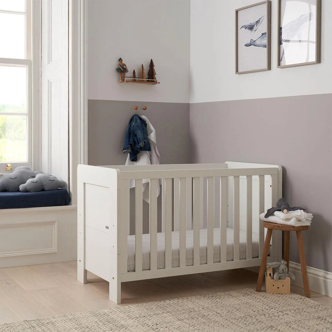Tutti Bambini Essentials Alba Cot Bed - White - Image 3