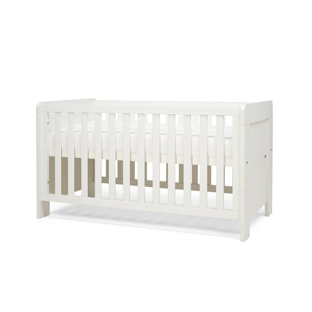 Tutti Bambini Essentials Alba Cot Bed - White - Image 7