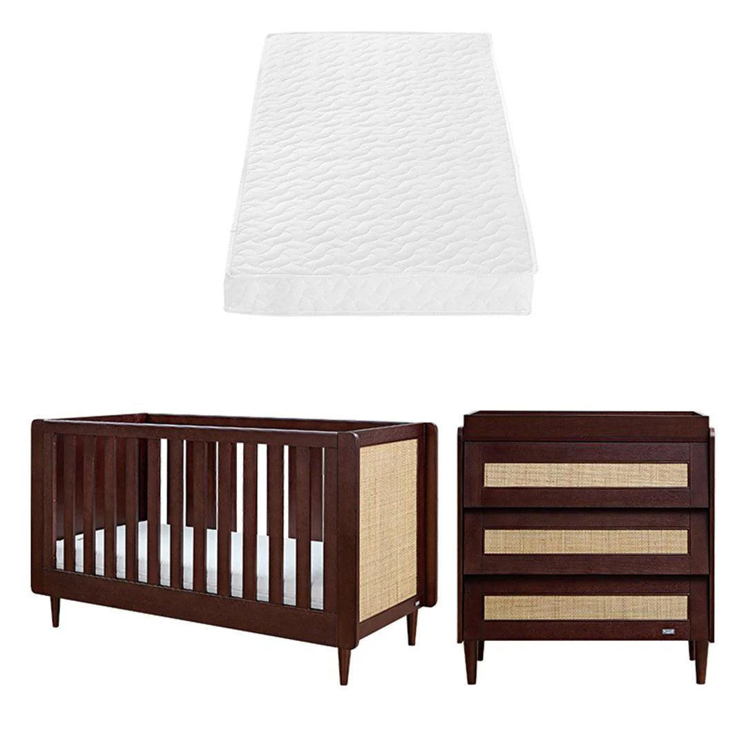 Tutti Bambini Japandi 2 Piece Room Set - Warm Walnut - Image 13