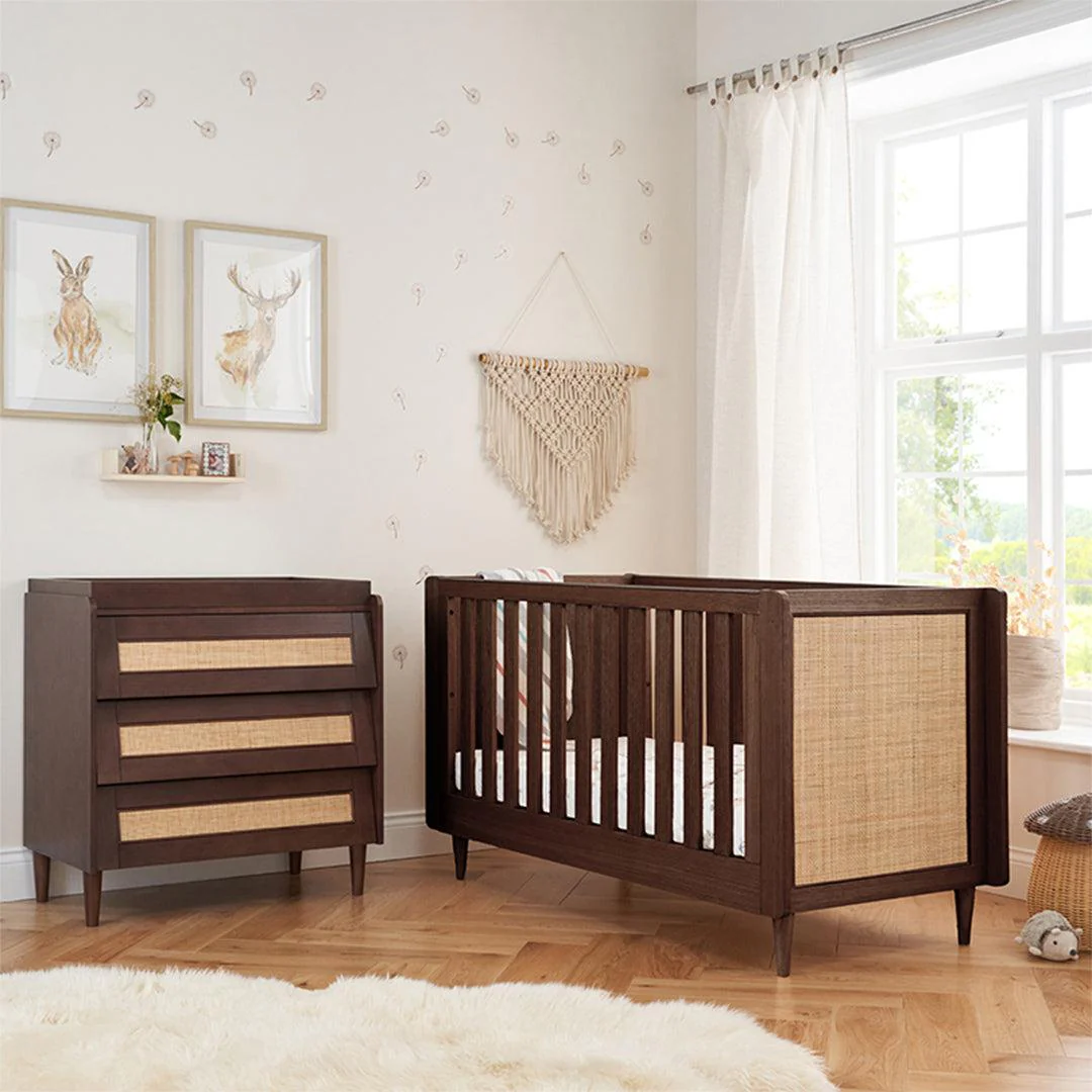 Tutti Bambini Japandi 2 Piece Room Set - Warm Walnut - Image 2