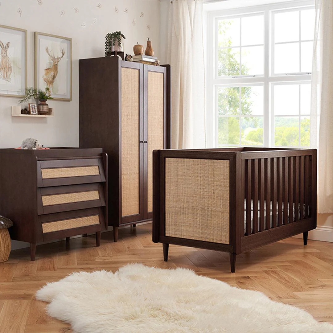 Tutti Bambini Japandi 3 Piece Room Set  - Warm Walnut - Image 2