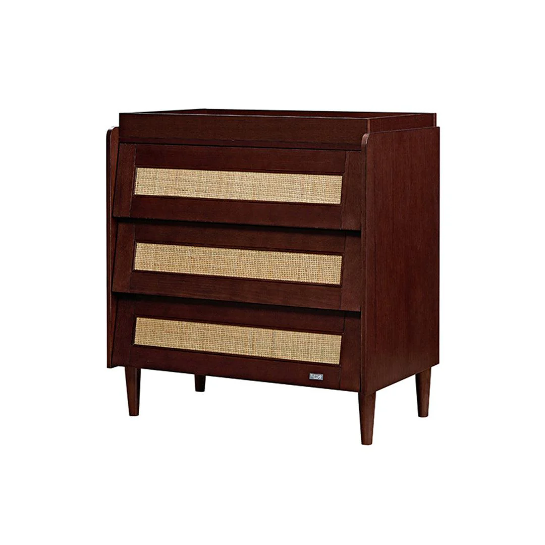 Tutti Bambini Japandi Chest Changer - Warm Walnut - Image 6