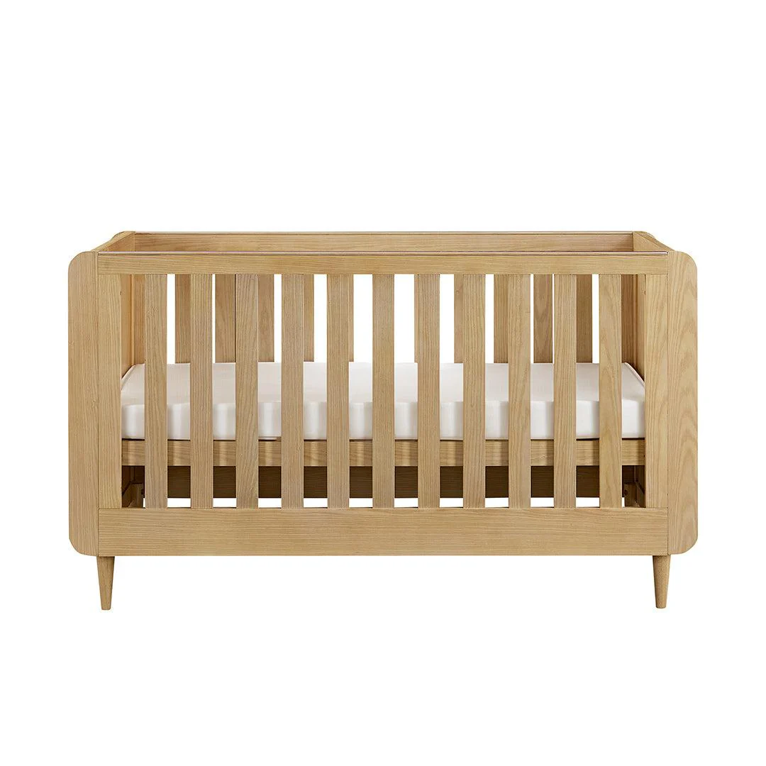 Tutti Bambini Japandi Cot Bed - Light Oak - Image 11
