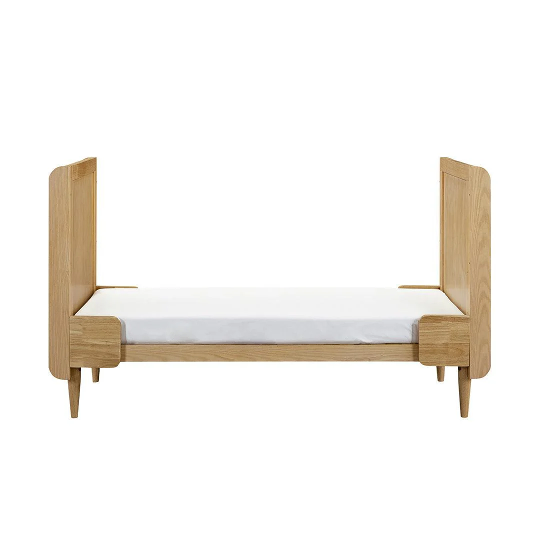 Tutti Bambini Japandi Cot Bed - Light Oak - Image 14