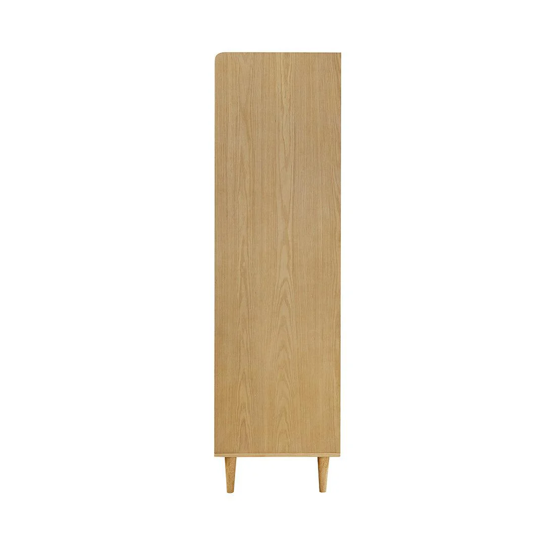 Tutti Bambini Japandi Wardrobe - Light Oak - Image 6