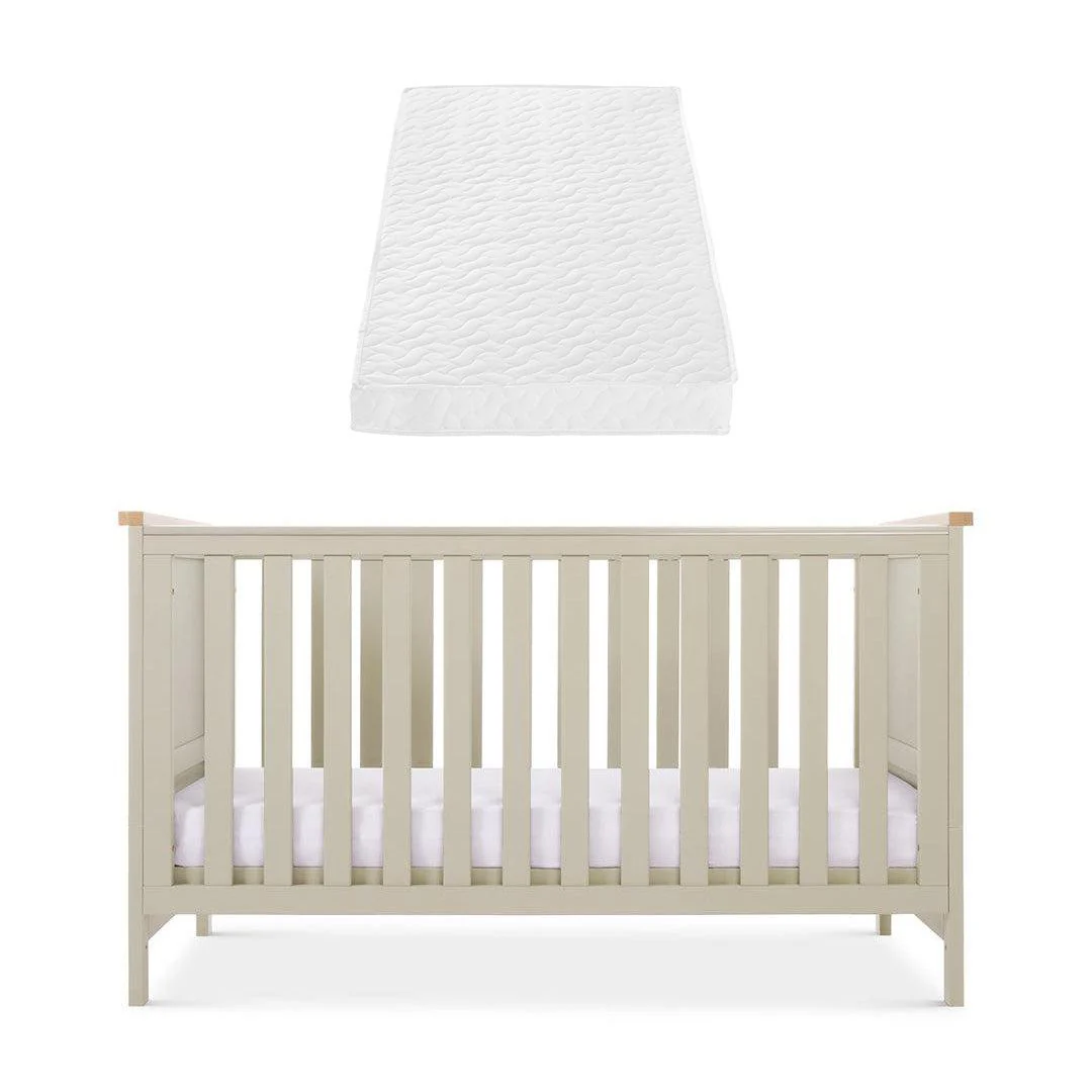 Tutti Bambini Misha Cot Bed - Mushroom / Golden Oak - Image 14