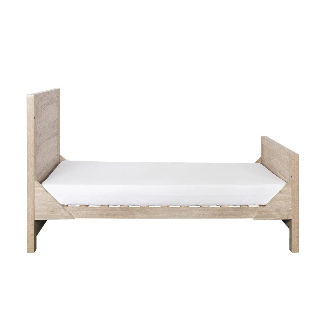 Tutti Bambini Modena 3 in 1 Cot Bed - Oak - Image 9