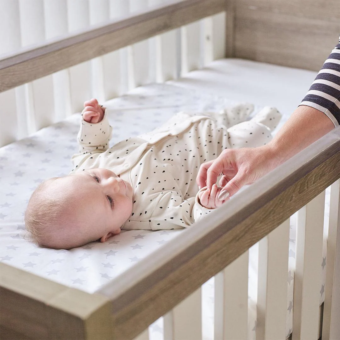 Tutti Bambini Modena 3 in 1 Cot Bed - White/Oak - Image 7