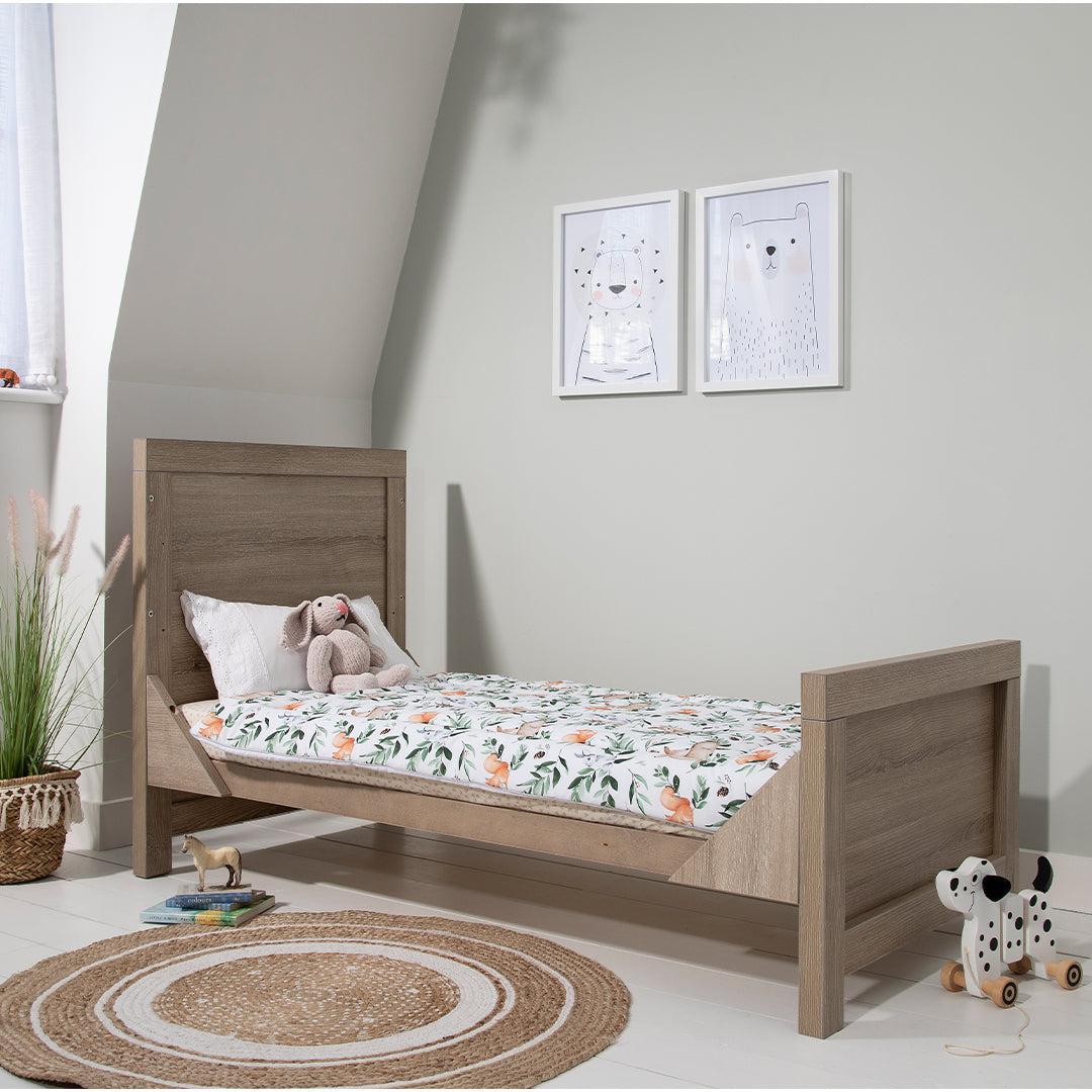 Tutti Bambini Modena 3 in 1 Cot Bed - Oak - Image 3