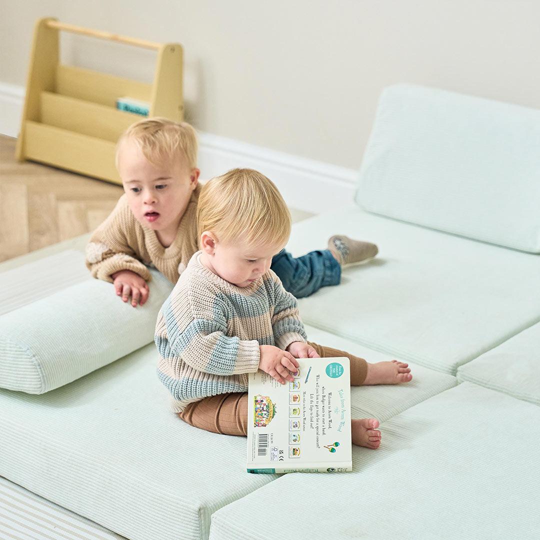 Tutti Bambini Playrama Montessori Kids Play Sofa  - Sea Mist - Image 11
