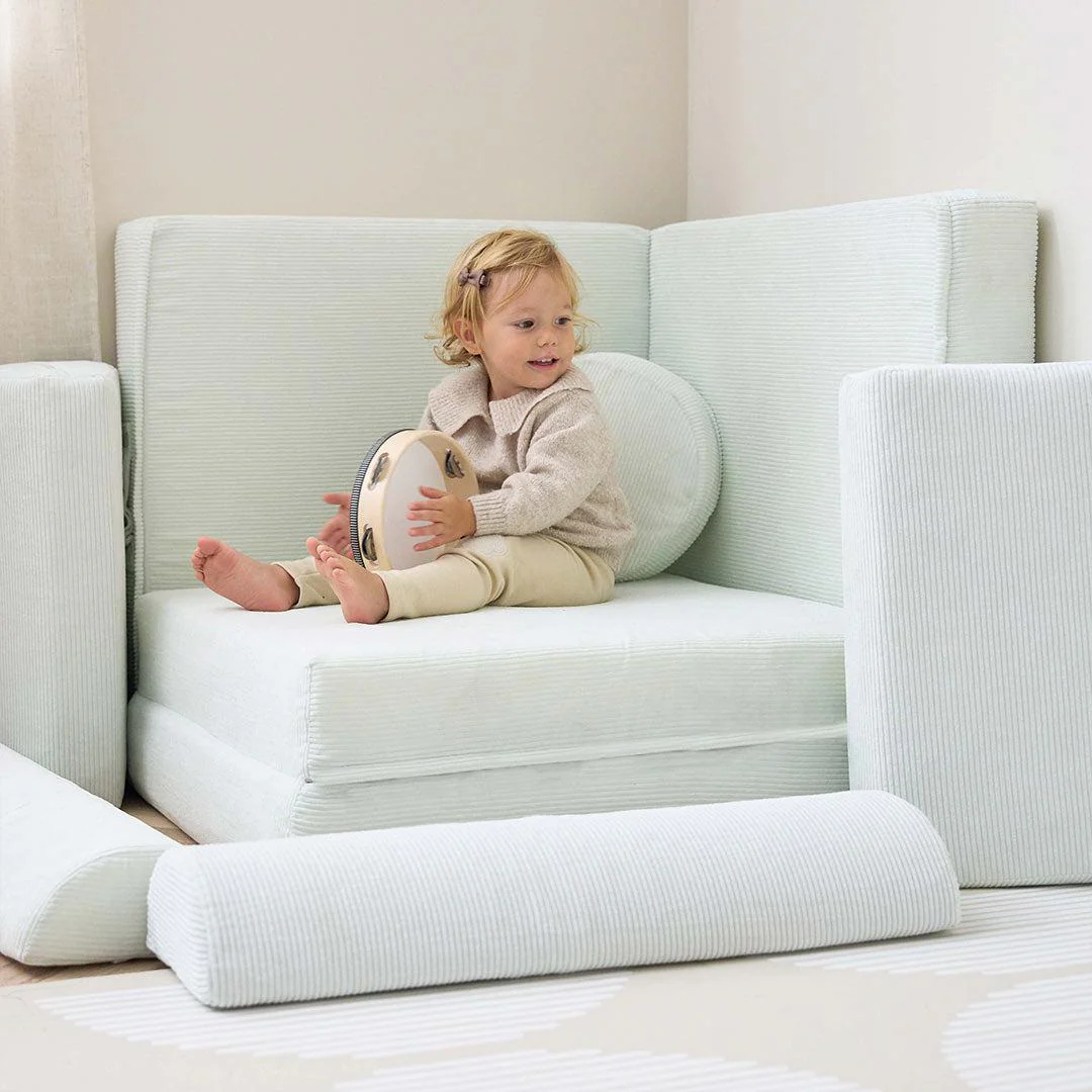 Tutti Bambini Playrama Montessori Kids Play Sofa  - Sea Mist - Image 17