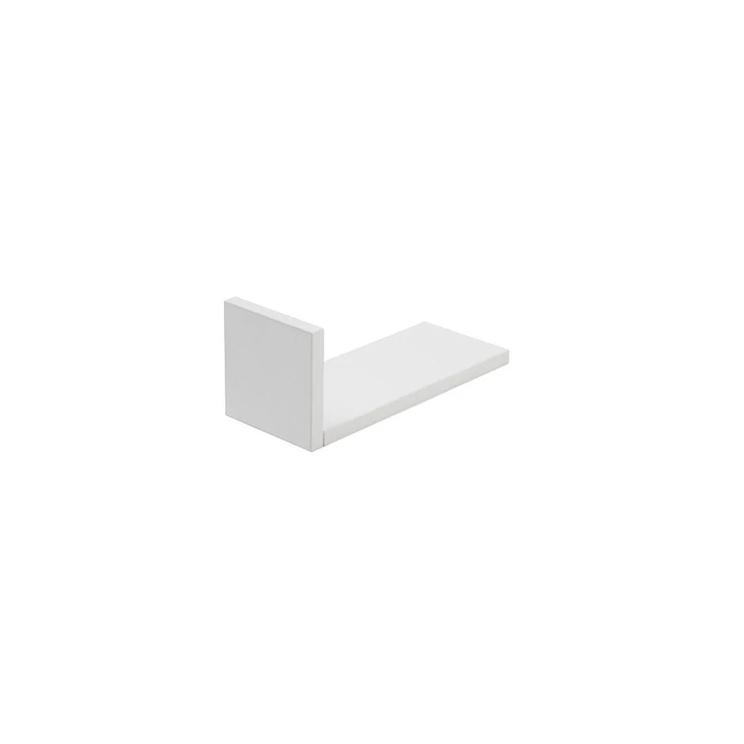 Tutti Bambini Rio Set of Three L-Shaped Wall Shelves - White - Image 4