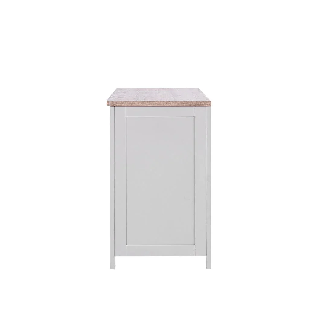 Tutti Bambini Verona Chest Changer - Dove Grey/Oak - Image 6