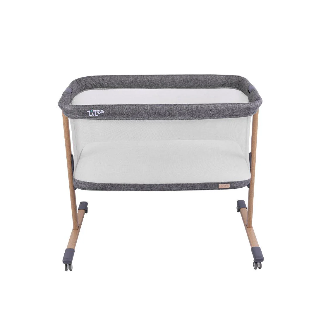 Tutti Bambini ZiZee Essential Crib - Oak/Charcoal - Image 11