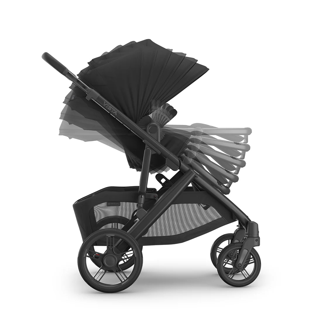 UPPAbaby Vista V3 Pushchair - Jake - Black - Image 3