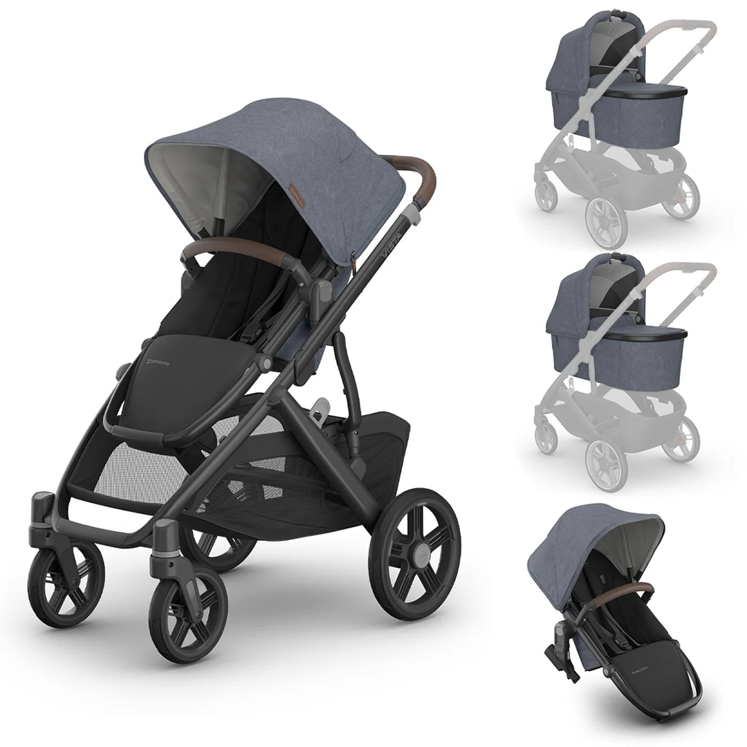 UPPAbaby Vista V3 Pushchair - Twin - Image 9