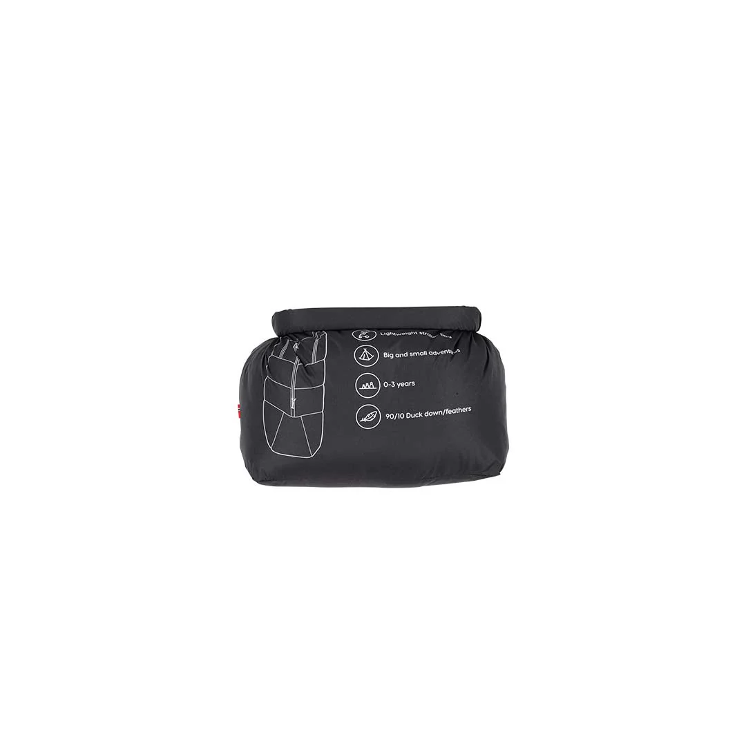 Voksi Adventure Footmuff - Black - Seashell Sand - Image 5