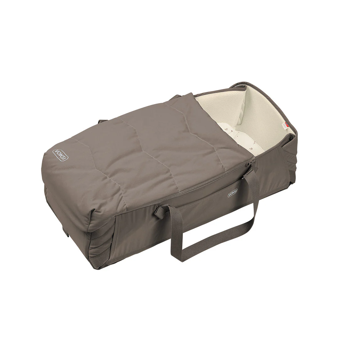 Voksi Carry Me Travel Carrycot - Walnut