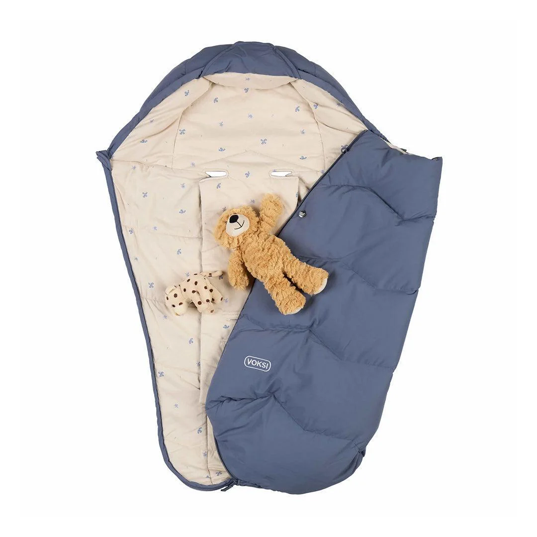 Voksi Explorer Footmuff - Stone Blue - Image 3