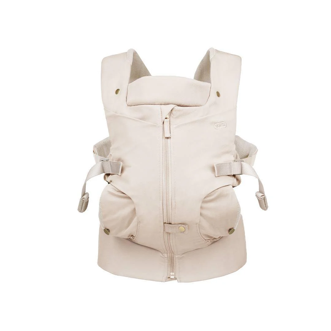 Voksi Huddle Zip On Baby Carrier - Cream - Image 9
