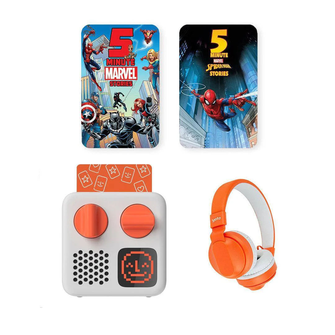 Yoto Mini Player Bundle - 5 Minute Stories: Marvel | 2024 Edition - Image 2